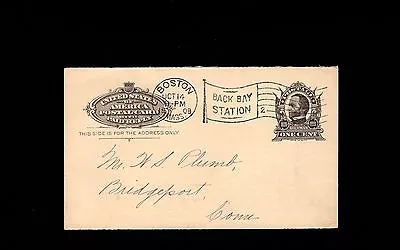 Collver Tours Steamers Train  Courier Yokohama Boston Flag 1908 Postal Card 8o • $24.50