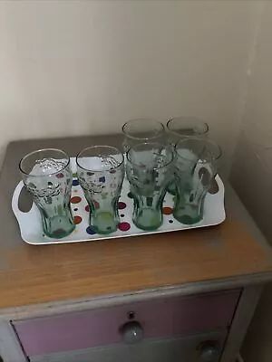 Coca Cola Glasses Set Of 6 • £15