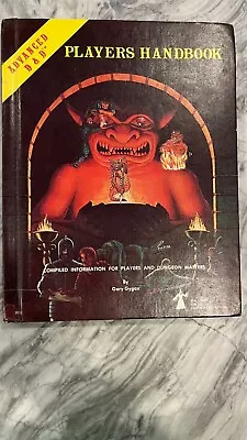 Advanced Dungeons & Dragons Players Handbook Hardcover 1978 • $27