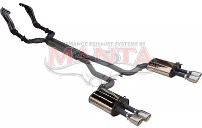 MANTA 1 7/8  Extractors & Dual 3  Exhaust For Holden Commodore VE VF SS V8 Ute • $6415