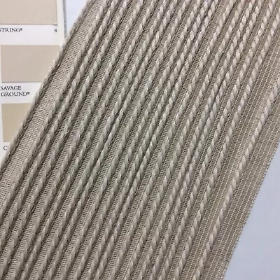 Samuel & Sons Passementerie - 3mm Linen Cord W/tape Dune - Rrp £20/m -11.80m-£82 • £82