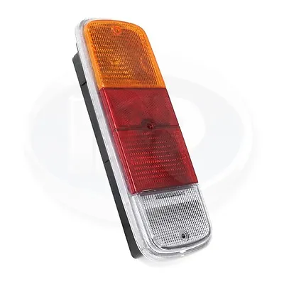 Rear Tail Light Assembly Euro Amber/red Volkswagen T2 Transporter Bus 1972-1979 • $37.65