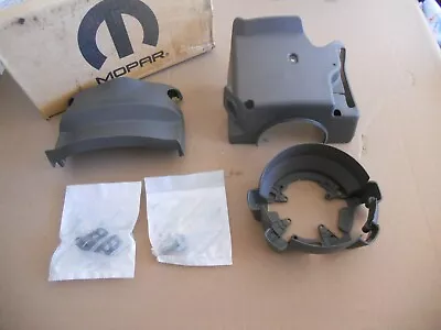 NEW Genuine Mopar 2007-2010 Wrangler Gray Steering Column Covers • $44.95