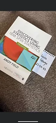 Discovering Statistics Using SPSS Third Edition Andy Field • $24.87