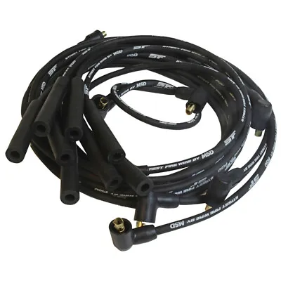 MSD Spark Plug Wire Set 5531; Street Fire 8.0mm Black For Chrysler 383-440 B/RB • $71.97