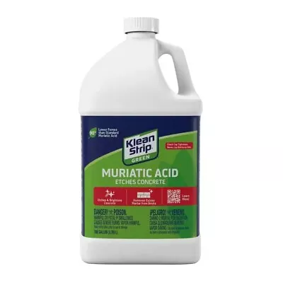 1 Gal. Green Muriatic Acid: Powerful Cleaning Solution • $13.07