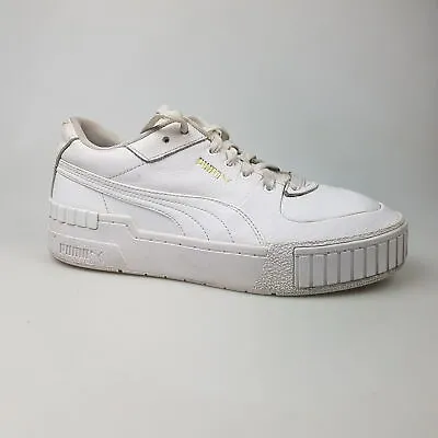 $49.99 • Buy Women's PUMA 'Cali Sport' Sz 9 US Shoes White Leather Casual | 3+ Extra 10% Off