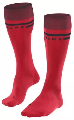 Falke Womens SK7 Race Skiing Knee High Socks - Lipstick Red • £29.95