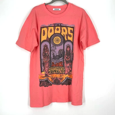 $70 • Buy Daydreamer The Doors Concert Poster Tour Tee Pink XS NWOT