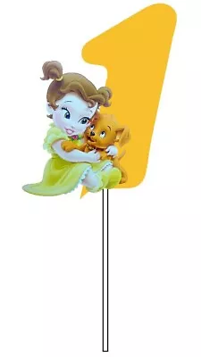 Princess Bella Cake Topper Decoration • $8.50