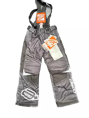 $89.99 • Buy Arctiva Comp 6 Youth Snowmobile Bibs Size 5/6 Black/White PN3132-0189