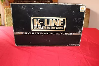 K Line K3330-3420 Santa Fe Pacific Semi-Scale Die Cast Steam Engine W/ Tender • $199