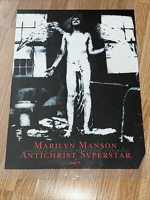 Marilyn Manson Antichrist Superstar Original Poster From 1996 • $125