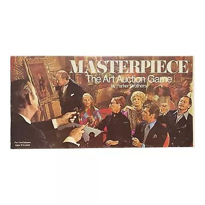 £39.70 • Buy Masterpiece The Art Auction Board Game VTG 1970 Parker Brothers *Complete!* EUC