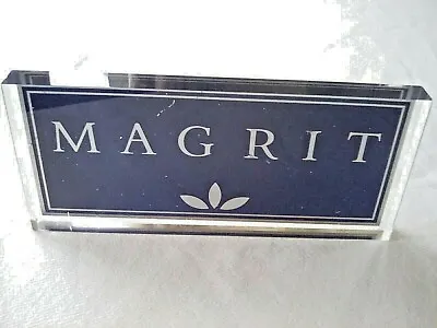  Magrit  Shoes Shop Counter Window Display Sign Stand Advert Perspex • £8.50