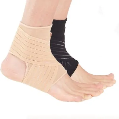 £3.95 • Buy Breathable Ankle Support Strap : Sleeve For Sports Running Weak Joint Injury