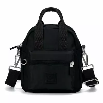 Women Waterproof Mini Backpack Purse Adjustable Strap Shoulder Travel Rucksack • $16.08