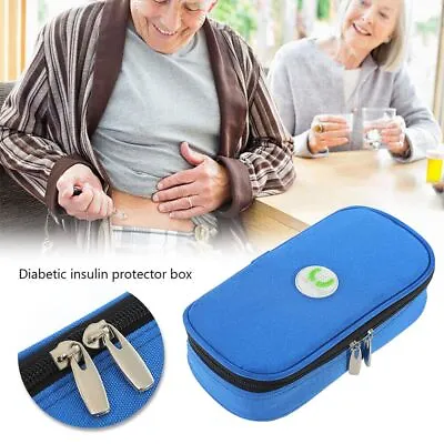 Insulin Pen Case Pouch Cooler Travel Diabetic Pocket Cooling Protector Bag Kit • £11.67