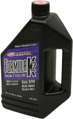 Maxima Racing Oil Formula K2 Motorcycle ATV 2-Stroke Premix Oil | 64 Oz | 22964 • $46.95