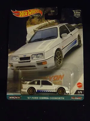 2023 Hot Wheels Car Culture Canyon Warriors 2/5 87 FORD SIERRA COSWORTH New Mint • $6.59