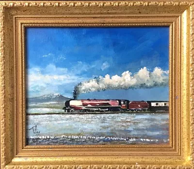 Original Artwork Pete Tuffrey Artist Railways Railway Art Steam Train • £110