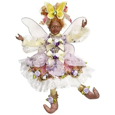 Mark Roberts 10  Black African-American Butterfly Girl Fairy Small Easter Spring • $87.95