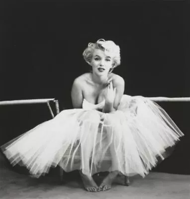Marilyn Monroe White Dress Ballerina Sitting Milton Greene Photo Poster 16x16 • $12.98
