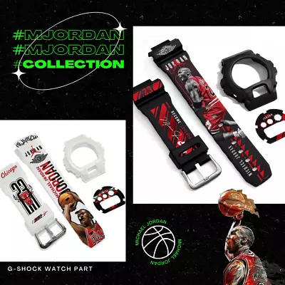 Jordan 23 Custom Design Band & Bezel For DW 6900 G Shock Watch BNB Chicago Bulls • $42