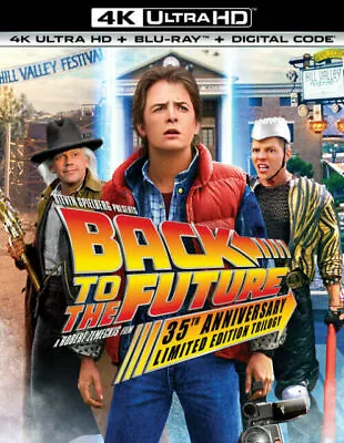 Back To The Future 4k Trilogy Steelbook Set DVD • $145