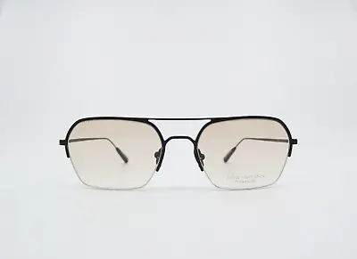 John Varvatos V173 53mm Black Titanium/Brown Gradient Half Rim New Sunglasses. • $34.99