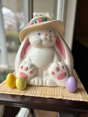 Vintage Treasure Craft Flopsy Bunny Rabbit Cookie Jar • $35