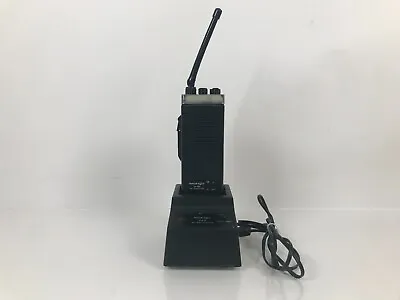 VINTAGE PACE ((P)) FM152 VHF Transceiver With Antenna And Battery Door • $23.99