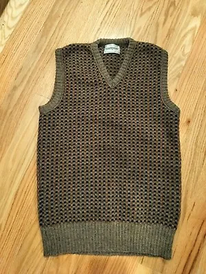 Vintage Campus Sweater Vest Size M Z28 • $15.99