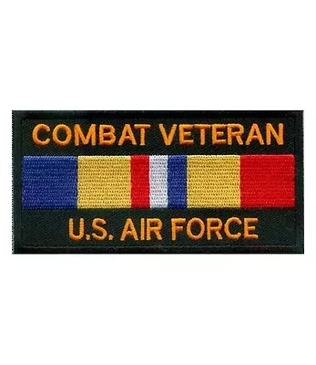 Air Force Combat Vet Service Ribbon Patch Military Patches • $3.99