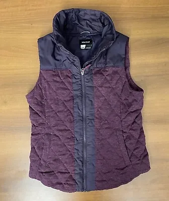 Marmot Abigal Quilted Vest Womens Medium Insulated Heathered Purple • $21