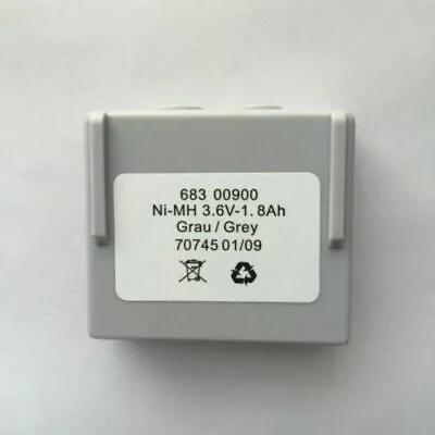 £39.59 • Buy 3.6V 1800mAh 1.8Ah Replacement Battery Compatible For Hetronic 68300900 Battery