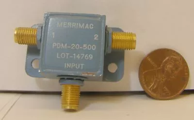 Merrimac Model: Pdm-20-500 ... Sma Lot:14769 Blue • $19.99