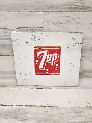 Vintage 7up Soda Pop Sign Embossed • $69.99