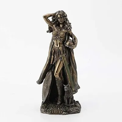 $82.95 • Buy 10-inch Norse God Freya Figurine Scandinavian Goddess Sculpture WU76873A4
