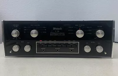 McIntosh C 28 Stereo Preamplifier Preamp Original Condition • $1299.99