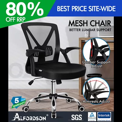 $99.95 • Buy ALFORDSON Mesh Office Chair Executive Fabric Seat Gaming Racing Tilt Computer
