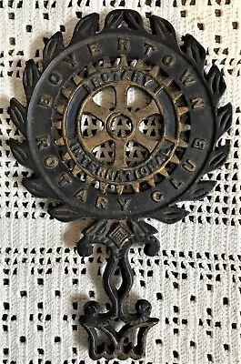 Boyertown Rotary Trivet Vintage Cast Iron (no Rust) • $10.50