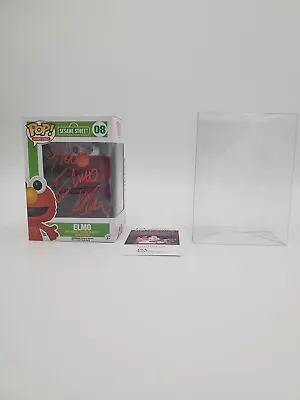 Funko Pop Sesame Street  Elmo  #08 Kevin Clash Signed JSA COA W/protector  • $279.90