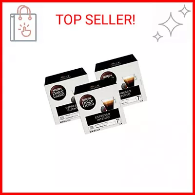 Nescafe Dolce Gusto Coffee Pods Espresso Intenso 16 Capsules (Pack Of 3) • $29.97