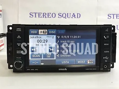 07-09 DODGE MyGig REN Low-Speed Radio CD DVD MP3 AUX Player OEM   CH820 • $290