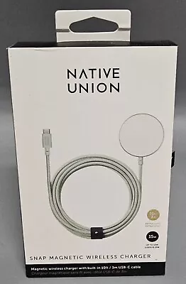 Native Union Snap Magnetic Charger 10ft USB-C Magsafe For IPhone 12 13 14 • $17.84