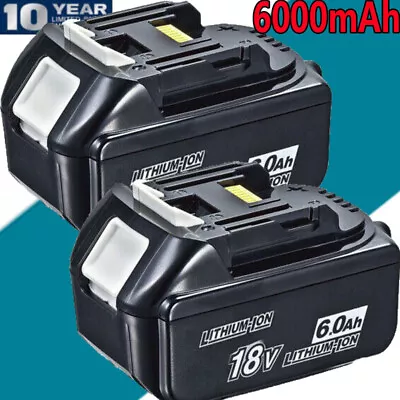 2) For MAKITA 18V 6.0Ah LXT LITHIUM BL1860B Battery BL1860 BL1830 BL1850 BL1840 • $62.99