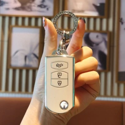 $19.99 • Buy TPU Remote Flip Key Cover Case For MAZDA 3 2 6 MPS SP23 CX7 CX9 3Button White
