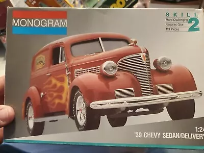 Monogram 2773 1939 Chevy Sedan Delivery 1/24 KIT McM Kit Niob • $29.99