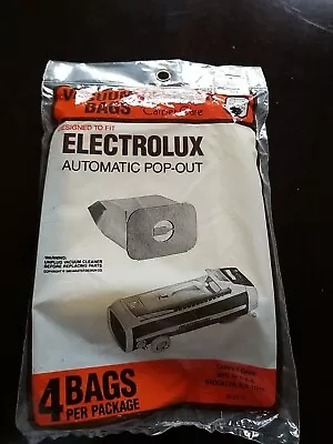 Vintage Unopened Electrolux Vacuum Cleaner Bags Four (4) 1960s Vacuum • $10